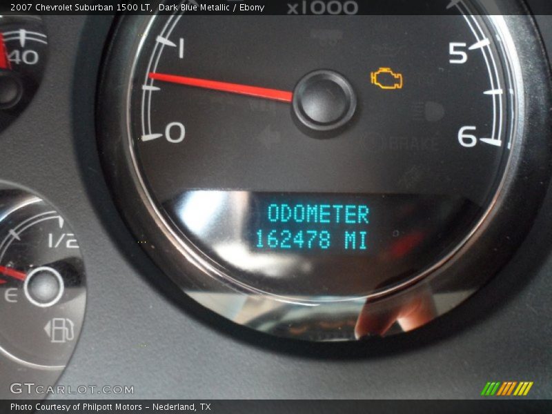 Dark Blue Metallic / Ebony 2007 Chevrolet Suburban 1500 LT