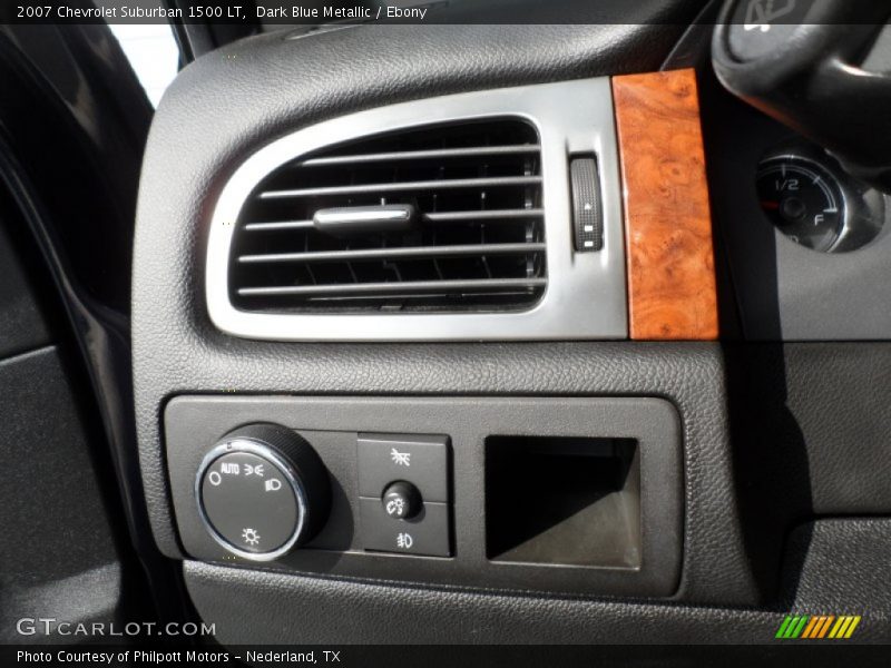 Dark Blue Metallic / Ebony 2007 Chevrolet Suburban 1500 LT