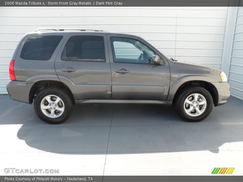 Storm Front Gray Metallic / Dark Flint Gray 2006 Mazda Tribute s