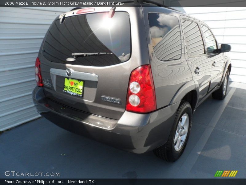 Storm Front Gray Metallic / Dark Flint Gray 2006 Mazda Tribute s