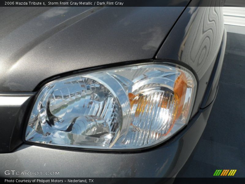 Storm Front Gray Metallic / Dark Flint Gray 2006 Mazda Tribute s
