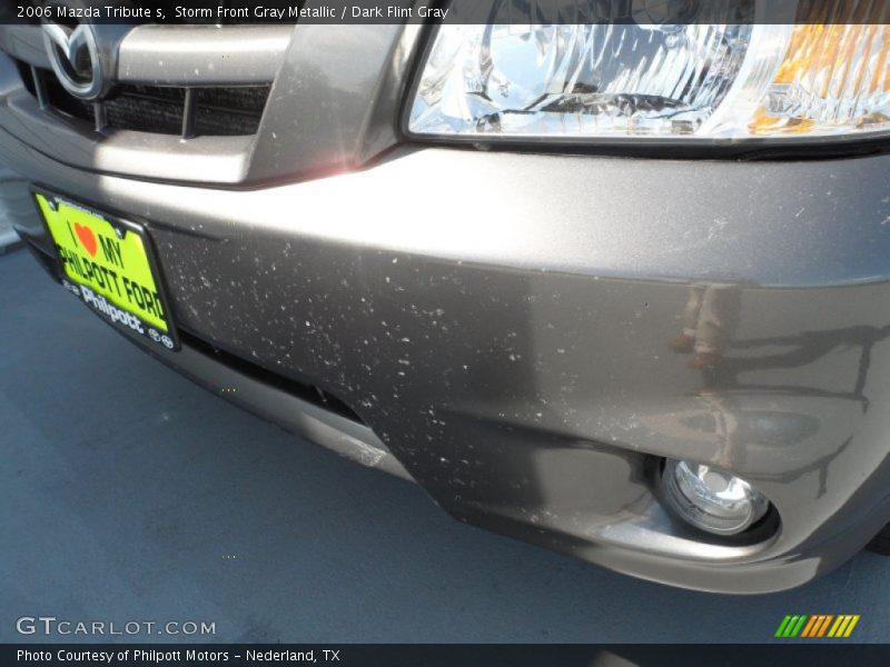 Storm Front Gray Metallic / Dark Flint Gray 2006 Mazda Tribute s