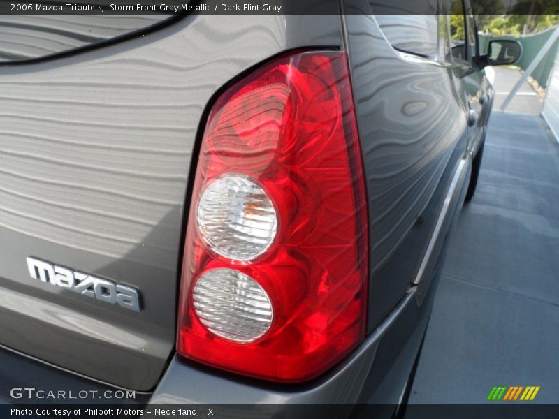 Storm Front Gray Metallic / Dark Flint Gray 2006 Mazda Tribute s