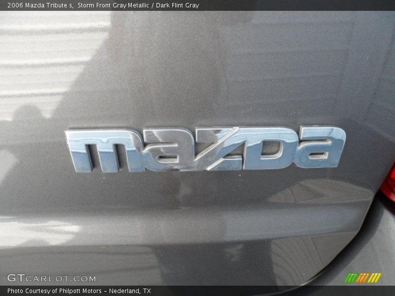 Storm Front Gray Metallic / Dark Flint Gray 2006 Mazda Tribute s