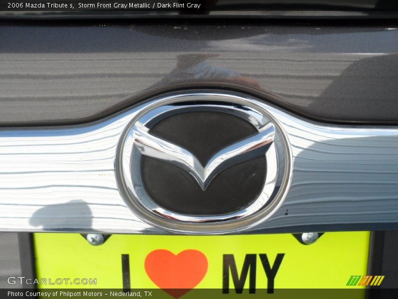 Storm Front Gray Metallic / Dark Flint Gray 2006 Mazda Tribute s