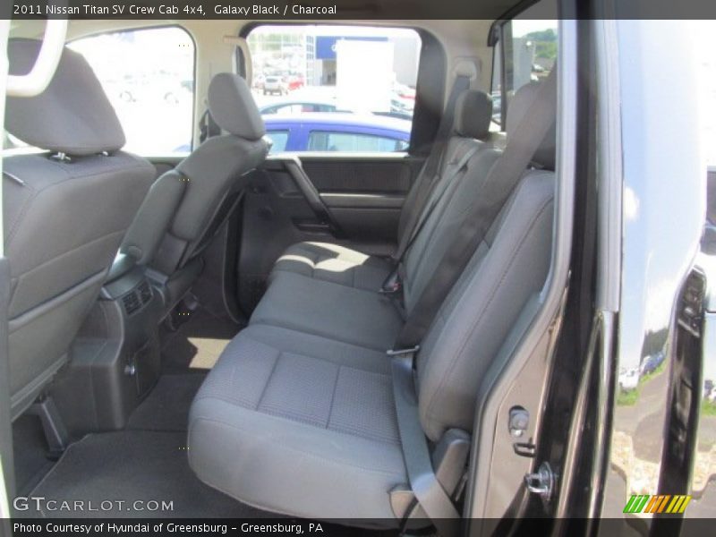 Galaxy Black / Charcoal 2011 Nissan Titan SV Crew Cab 4x4