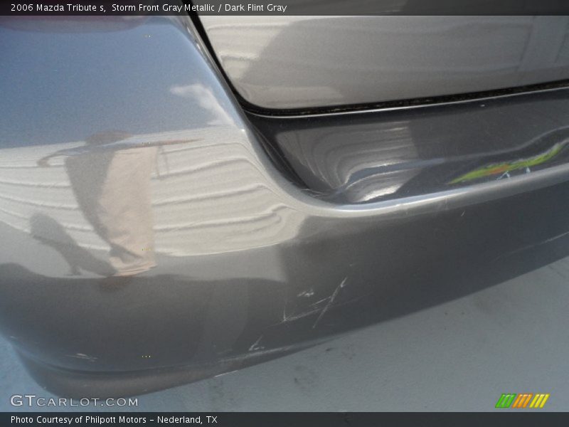 Storm Front Gray Metallic / Dark Flint Gray 2006 Mazda Tribute s