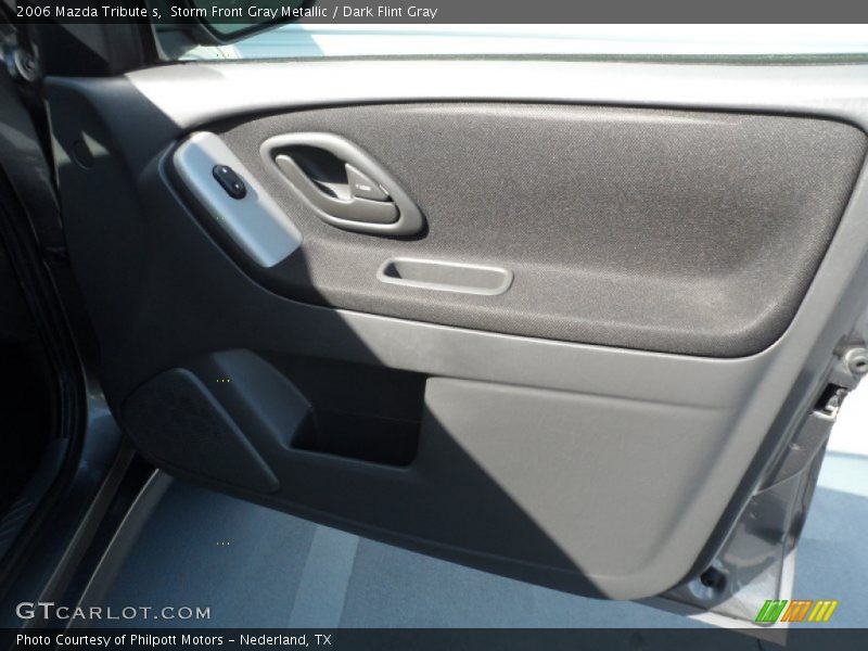Storm Front Gray Metallic / Dark Flint Gray 2006 Mazda Tribute s