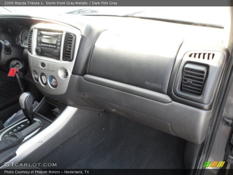 Storm Front Gray Metallic / Dark Flint Gray 2006 Mazda Tribute s