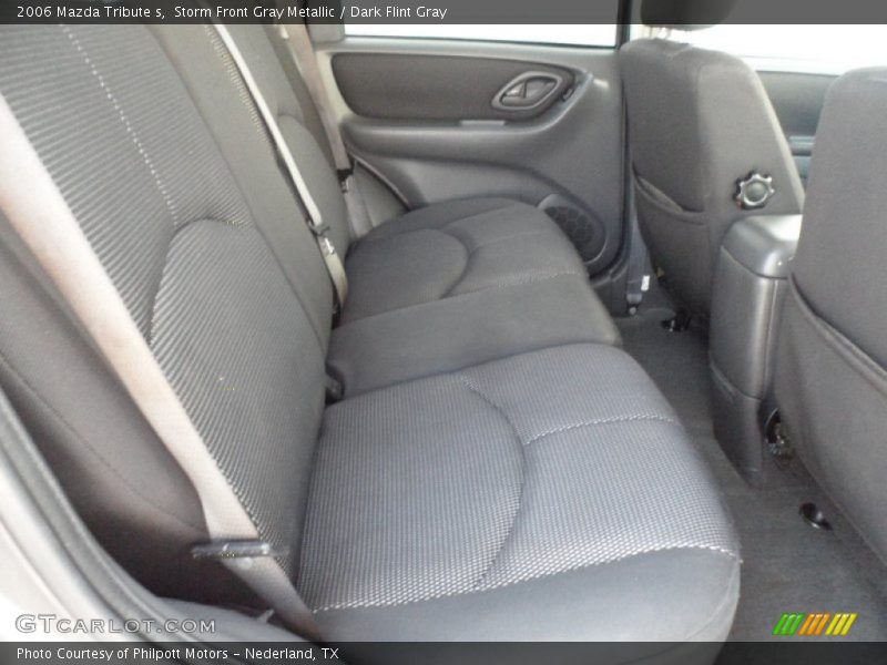 Storm Front Gray Metallic / Dark Flint Gray 2006 Mazda Tribute s
