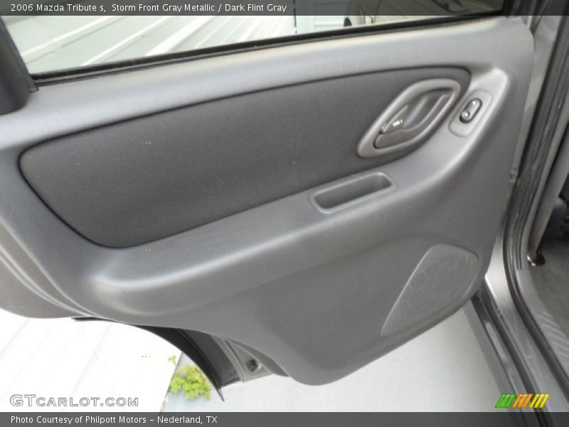 Storm Front Gray Metallic / Dark Flint Gray 2006 Mazda Tribute s