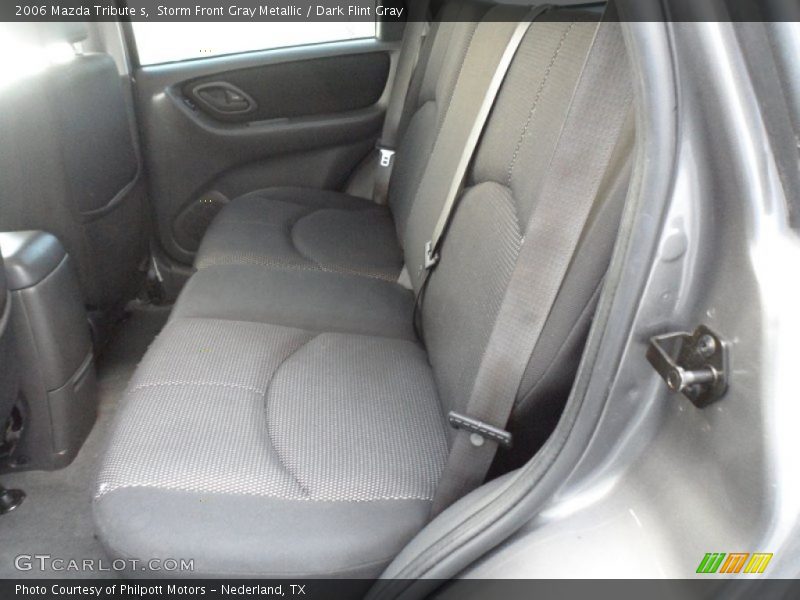 Storm Front Gray Metallic / Dark Flint Gray 2006 Mazda Tribute s
