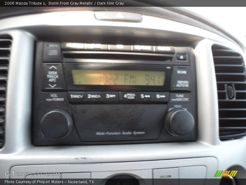 Storm Front Gray Metallic / Dark Flint Gray 2006 Mazda Tribute s
