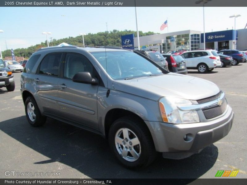 Dark Silver Metallic / Light Gray 2005 Chevrolet Equinox LT AWD