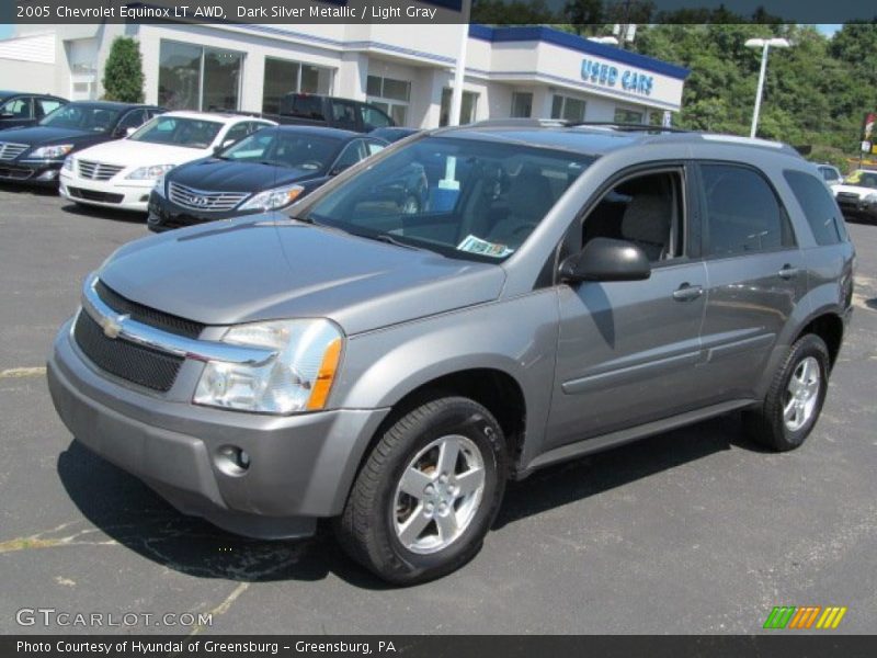 Dark Silver Metallic / Light Gray 2005 Chevrolet Equinox LT AWD