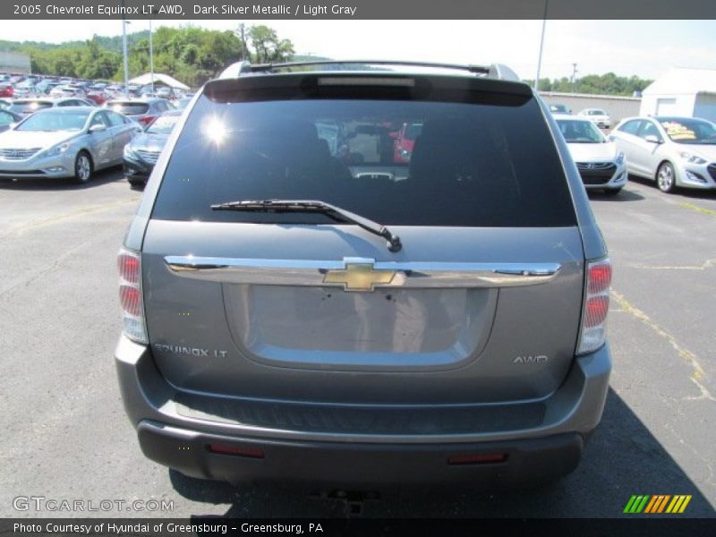 Dark Silver Metallic / Light Gray 2005 Chevrolet Equinox LT AWD