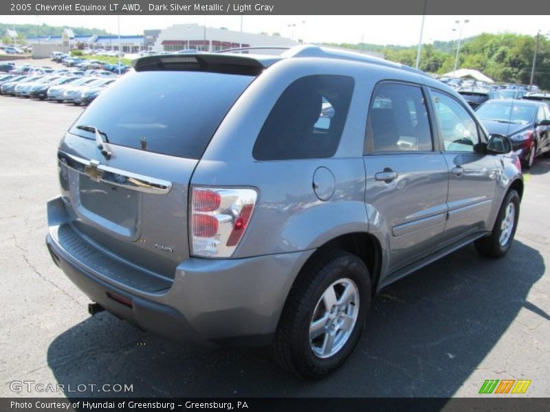 Dark Silver Metallic / Light Gray 2005 Chevrolet Equinox LT AWD