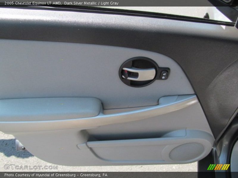 Dark Silver Metallic / Light Gray 2005 Chevrolet Equinox LT AWD