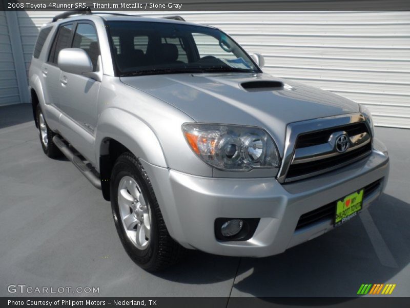 Titanium Metallic / Stone Gray 2008 Toyota 4Runner SR5