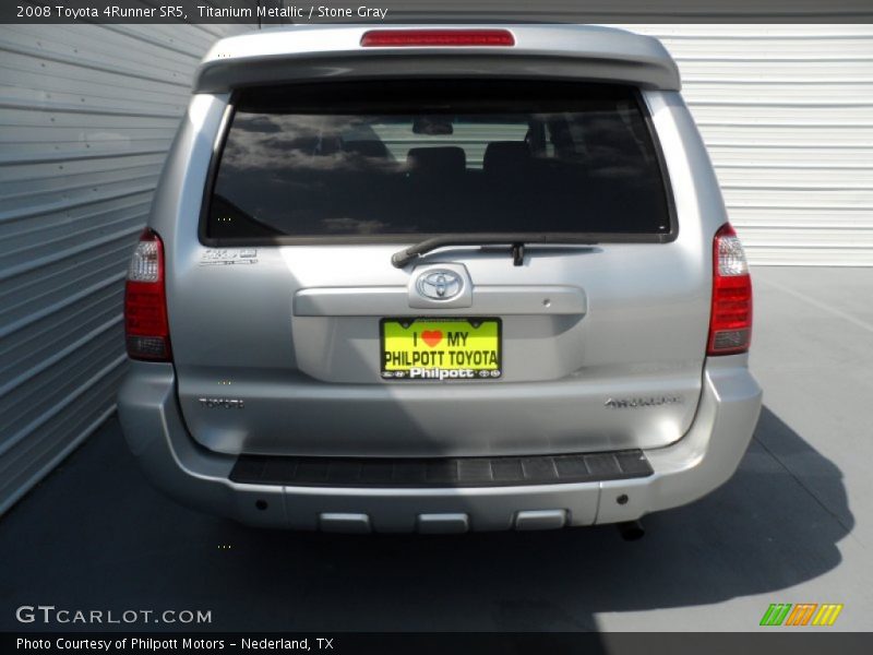 Titanium Metallic / Stone Gray 2008 Toyota 4Runner SR5