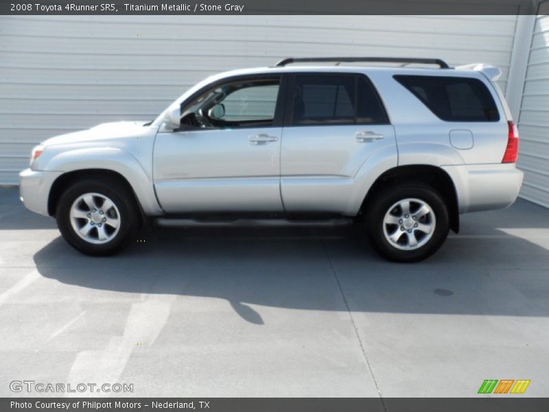 Titanium Metallic / Stone Gray 2008 Toyota 4Runner SR5