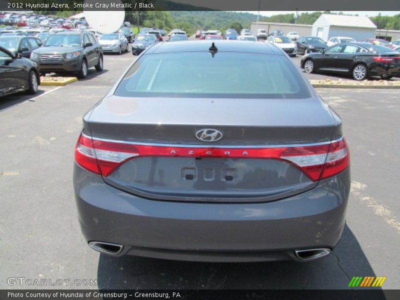 Smoke Gray Metallic / Black 2012 Hyundai Azera