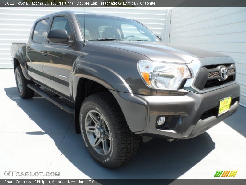 Magnetic Gray Mica / Graphite 2012 Toyota Tacoma V6 TSS Prerunner Double Cab