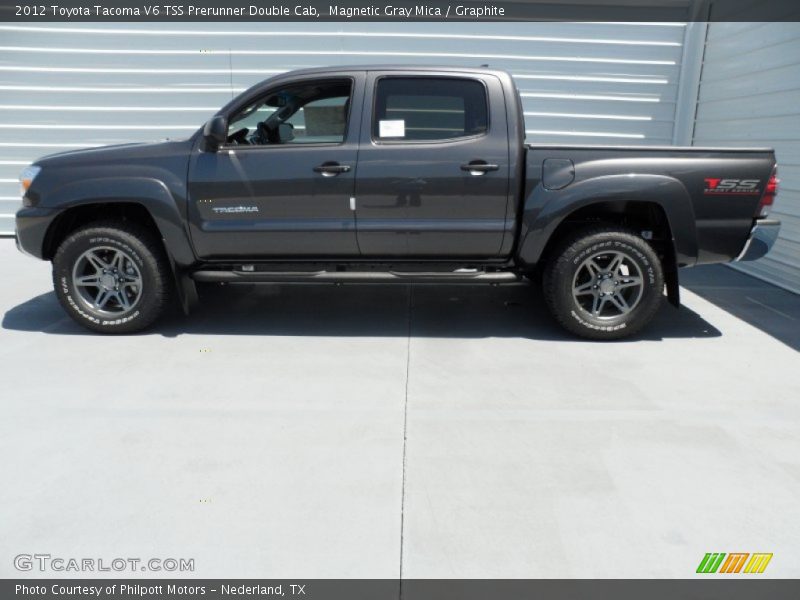 Magnetic Gray Mica / Graphite 2012 Toyota Tacoma V6 TSS Prerunner Double Cab