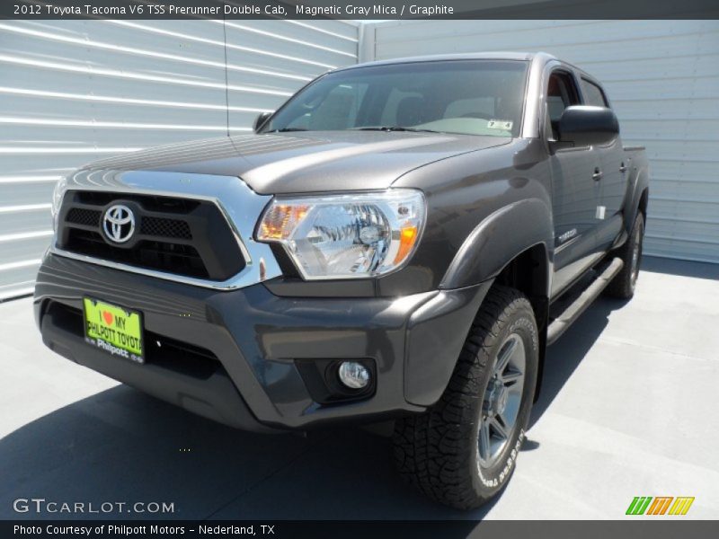 Magnetic Gray Mica / Graphite 2012 Toyota Tacoma V6 TSS Prerunner Double Cab