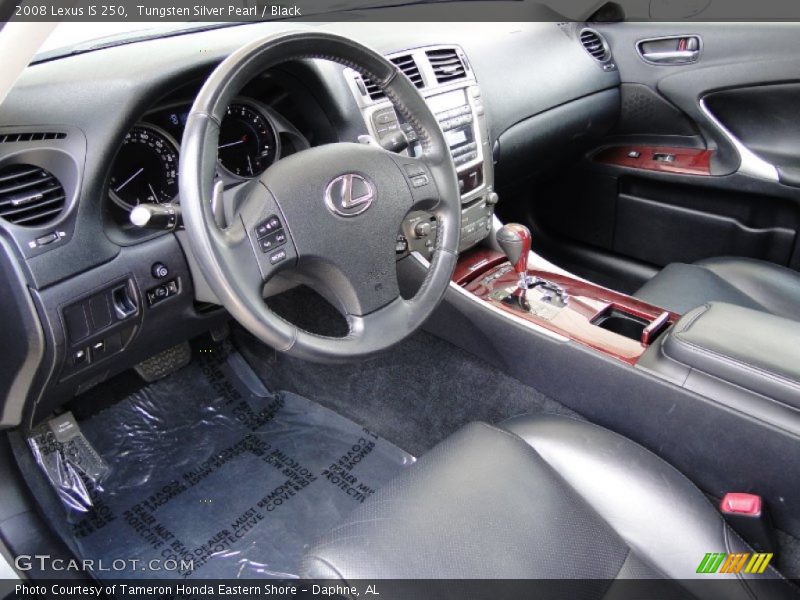 Black Interior - 2008 IS 250 