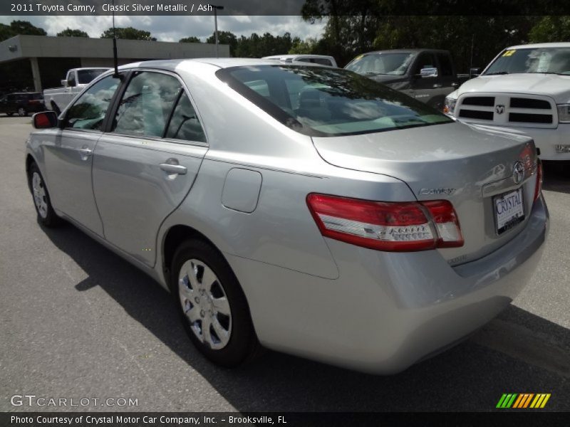 Classic Silver Metallic / Ash 2011 Toyota Camry
