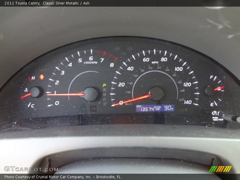 Classic Silver Metallic / Ash 2011 Toyota Camry
