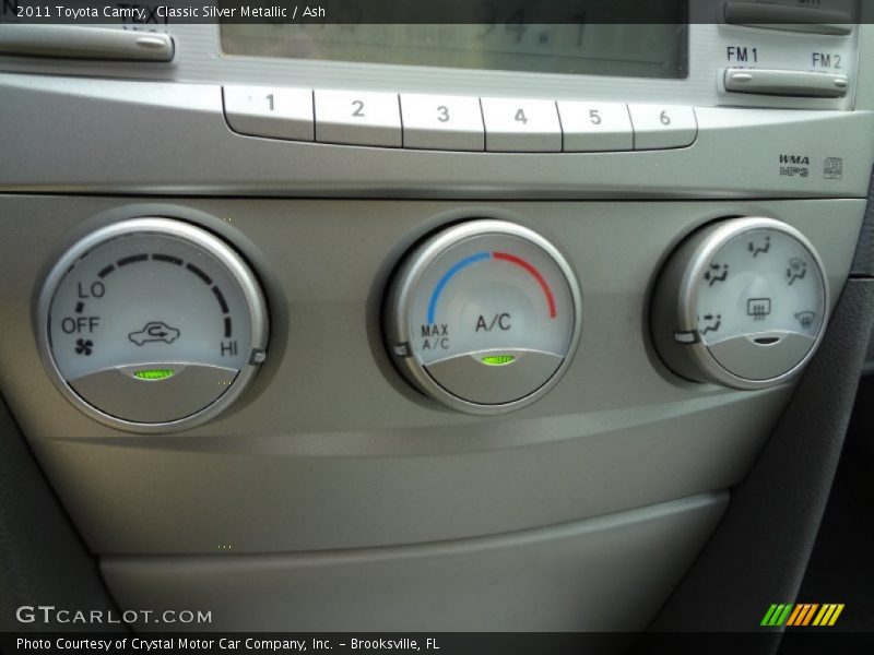 Classic Silver Metallic / Ash 2011 Toyota Camry