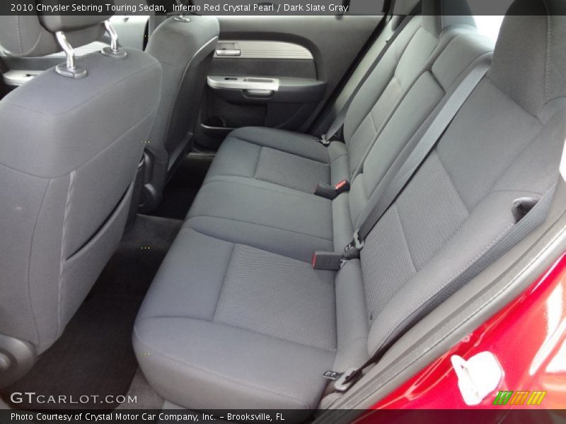 Inferno Red Crystal Pearl / Dark Slate Gray 2010 Chrysler Sebring Touring Sedan
