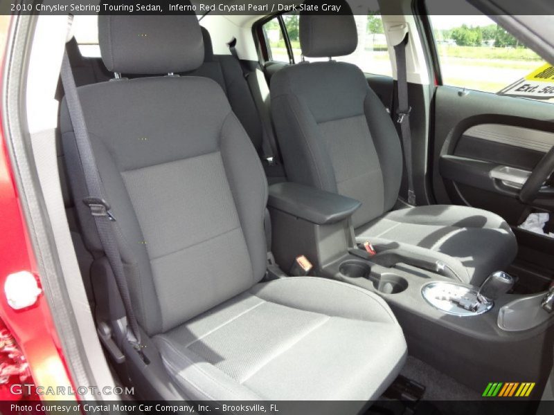 Inferno Red Crystal Pearl / Dark Slate Gray 2010 Chrysler Sebring Touring Sedan