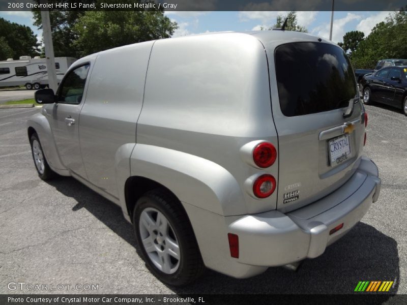 Silverstone Metallic / Gray 2008 Chevrolet HHR LS Panel