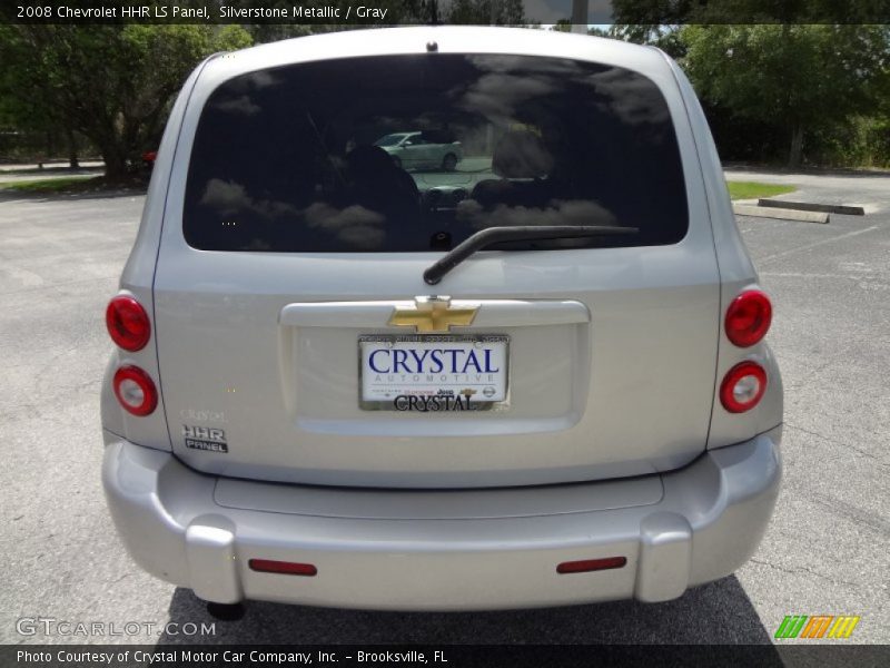 Silverstone Metallic / Gray 2008 Chevrolet HHR LS Panel