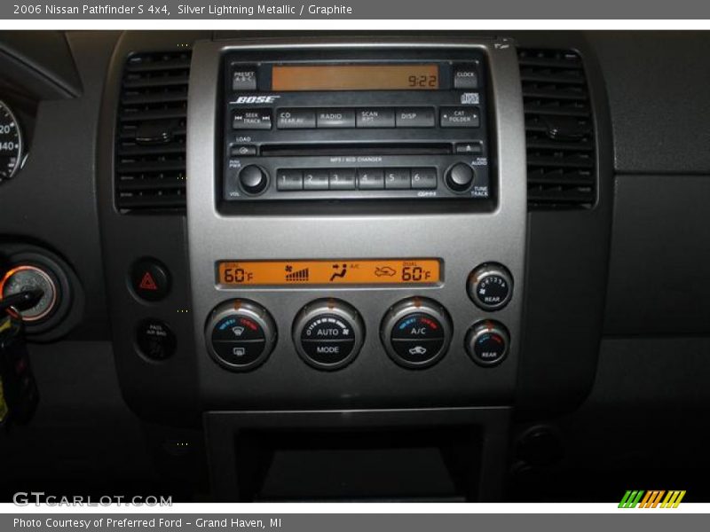 Silver Lightning Metallic / Graphite 2006 Nissan Pathfinder S 4x4