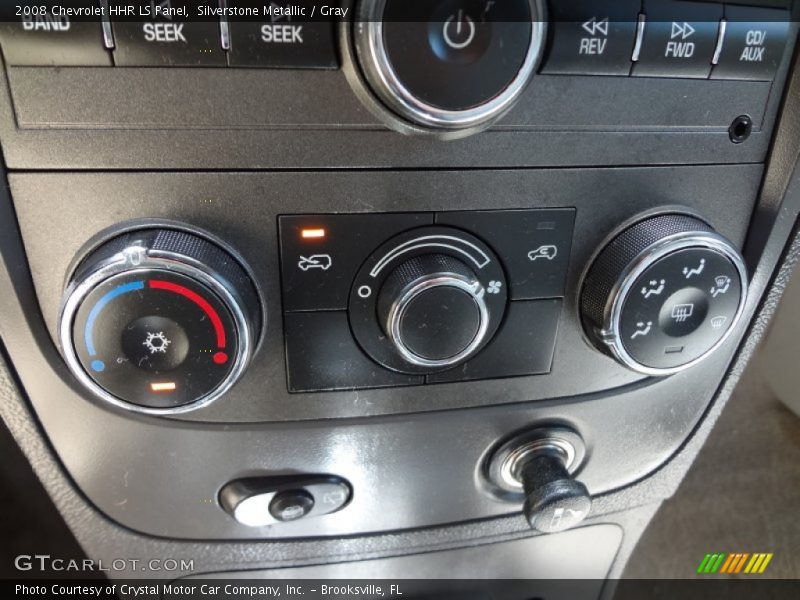 Silverstone Metallic / Gray 2008 Chevrolet HHR LS Panel