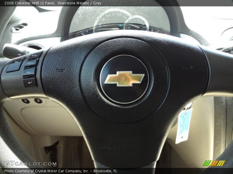 Silverstone Metallic / Gray 2008 Chevrolet HHR LS Panel