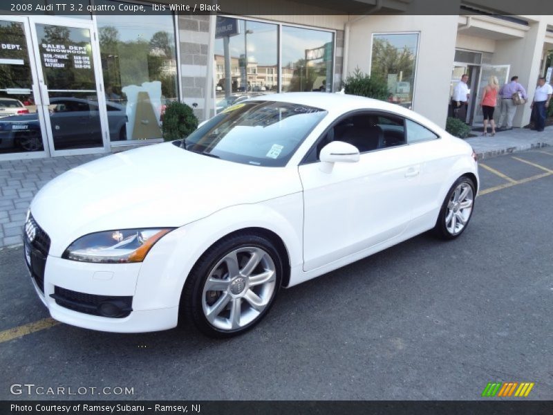 Ibis White / Black 2008 Audi TT 3.2 quattro Coupe