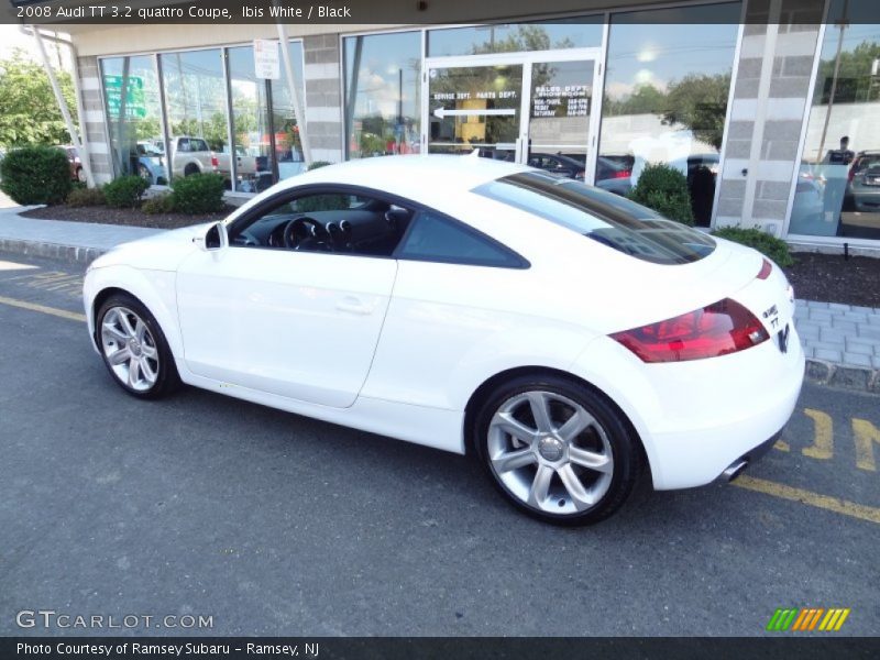 Ibis White / Black 2008 Audi TT 3.2 quattro Coupe