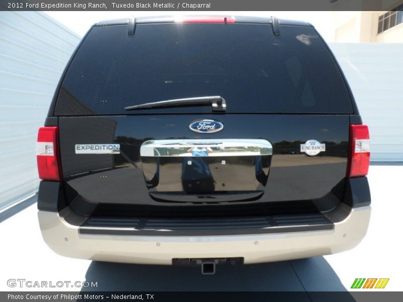 Tuxedo Black Metallic / Chaparral 2012 Ford Expedition King Ranch