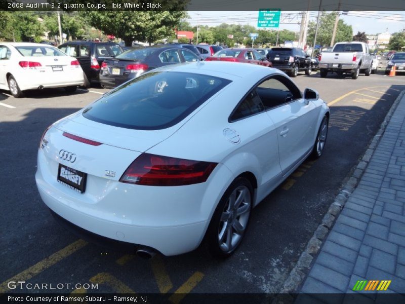 Ibis White / Black 2008 Audi TT 3.2 quattro Coupe