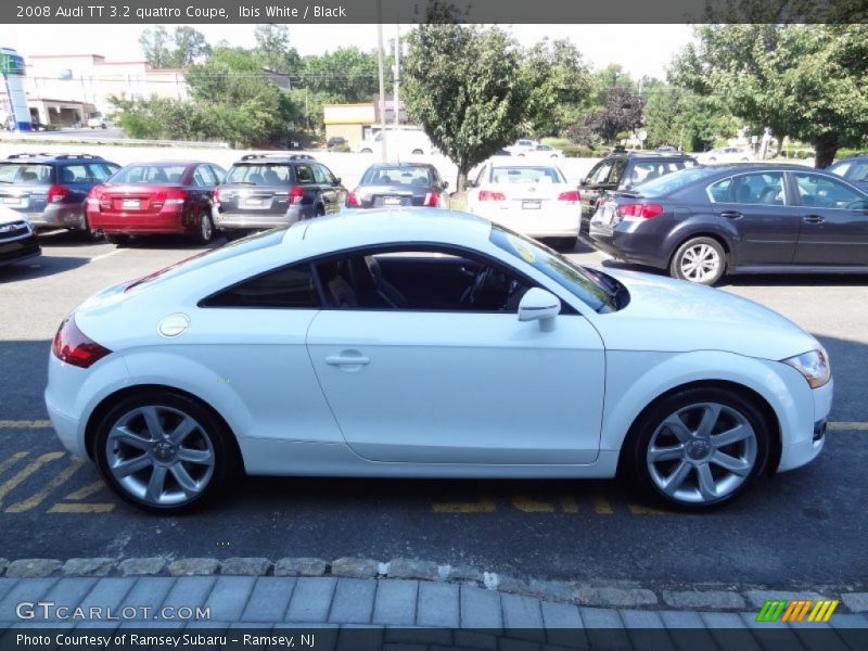 Ibis White / Black 2008 Audi TT 3.2 quattro Coupe