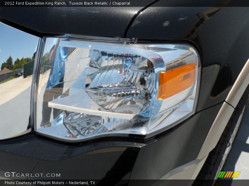 Tuxedo Black Metallic / Chaparral 2012 Ford Expedition King Ranch