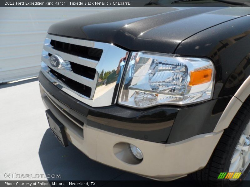 Tuxedo Black Metallic / Chaparral 2012 Ford Expedition King Ranch