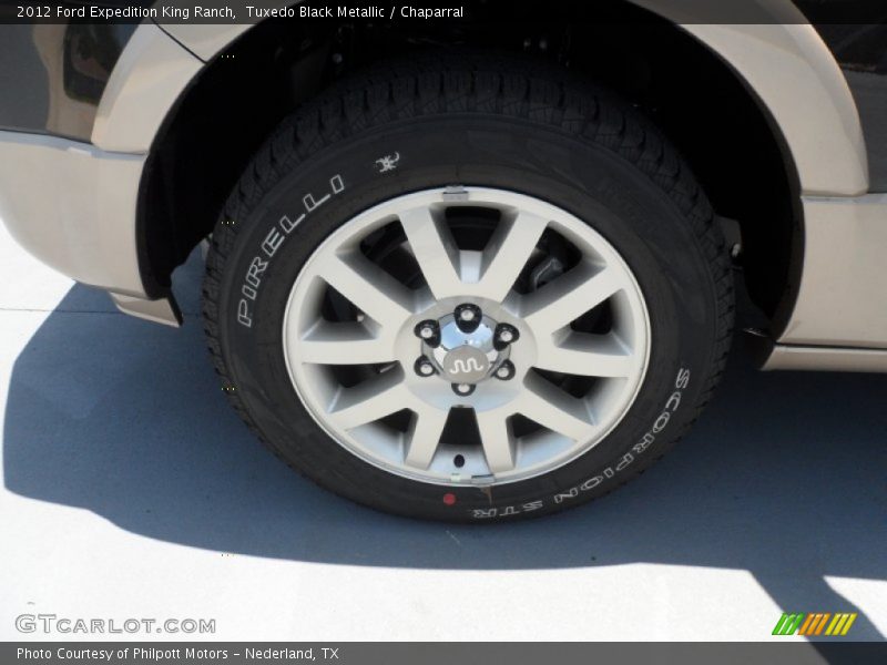 Tuxedo Black Metallic / Chaparral 2012 Ford Expedition King Ranch