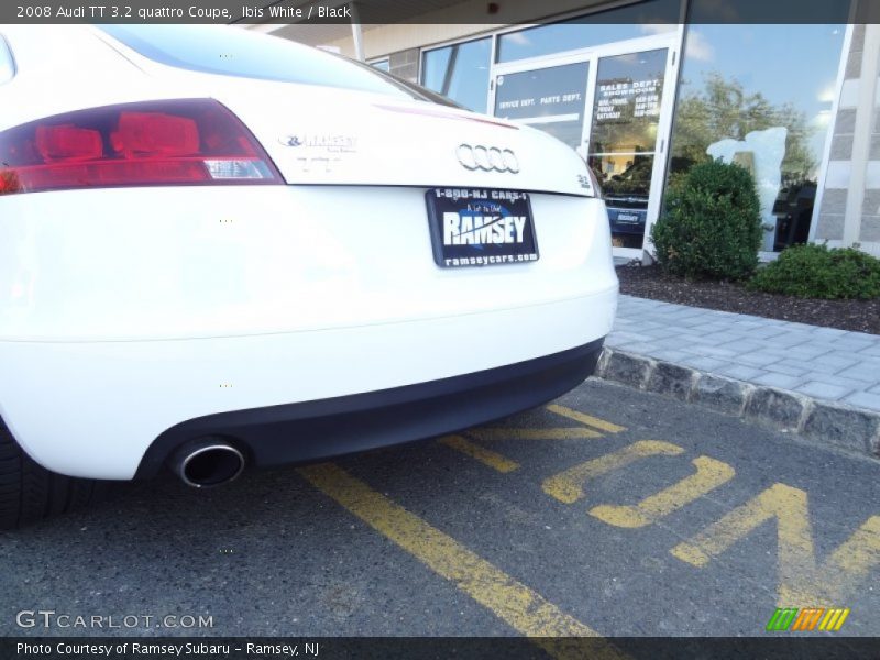 Ibis White / Black 2008 Audi TT 3.2 quattro Coupe