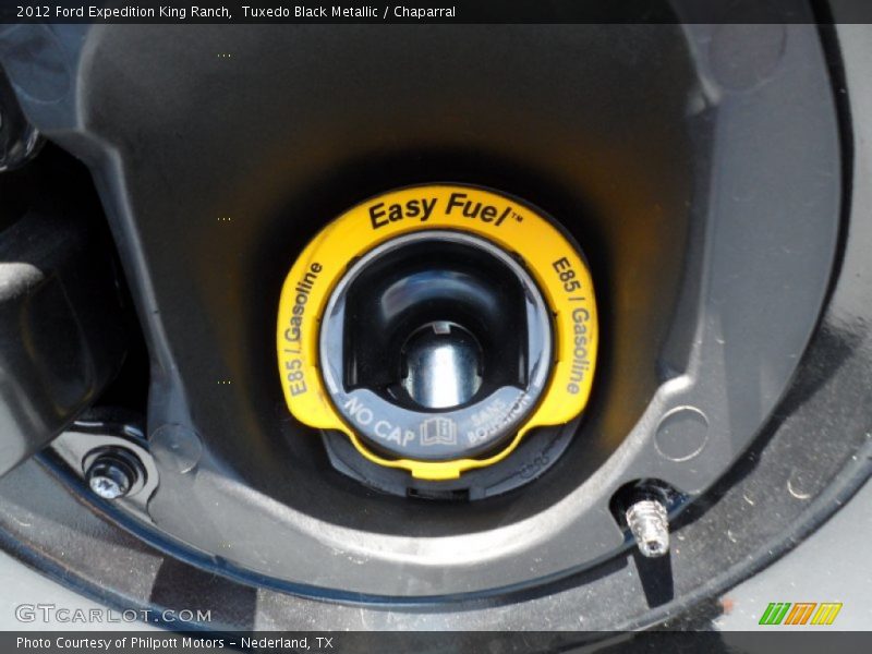 Tuxedo Black Metallic / Chaparral 2012 Ford Expedition King Ranch